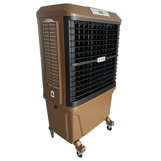 

Evaporative air cooler, double filtration of dustproof net and wet curtain, the air is fresher