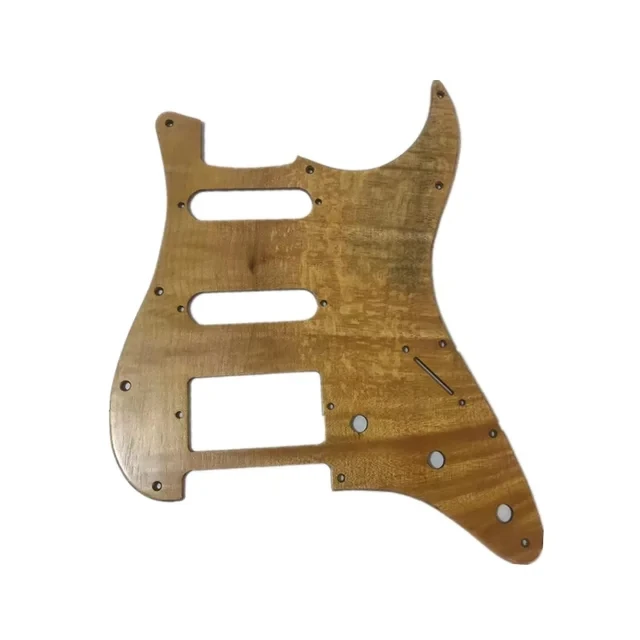 Multitudinous Electric SSH Guitar Pickguard solid wood,SSS Guitar Plate Scratch Pick Guard，Guitar parts