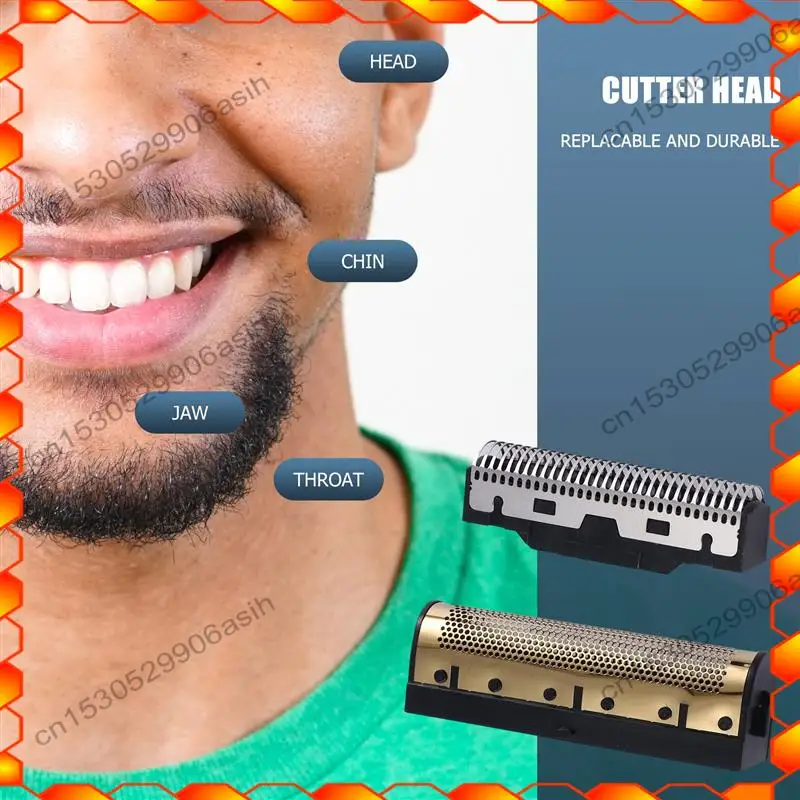 -AT52 Electric Shavers Blades Golden Foil Knife Net And Cutter Head Suitable For Kemei KM-2026 KM-2028 Floating Razor