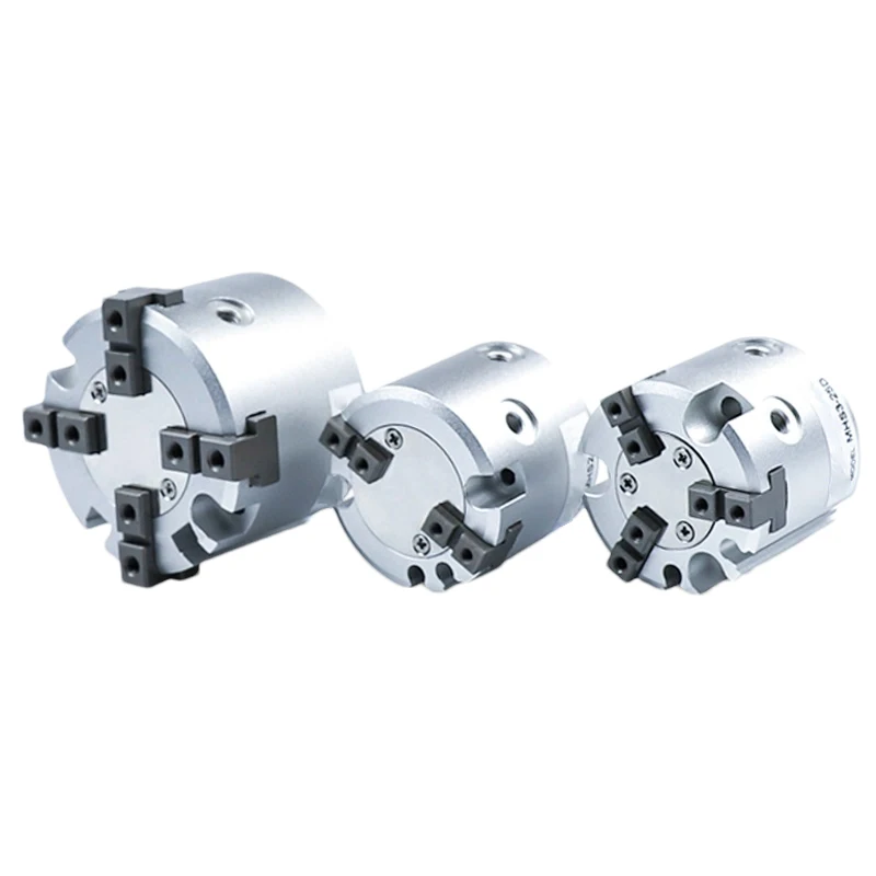 NEW MHS2/MHS3/MHS4 Finger Pneumatic Gripper Replacement Double Action Rotating Air Cylinder 16D/20D/25D/32D/40D/50D