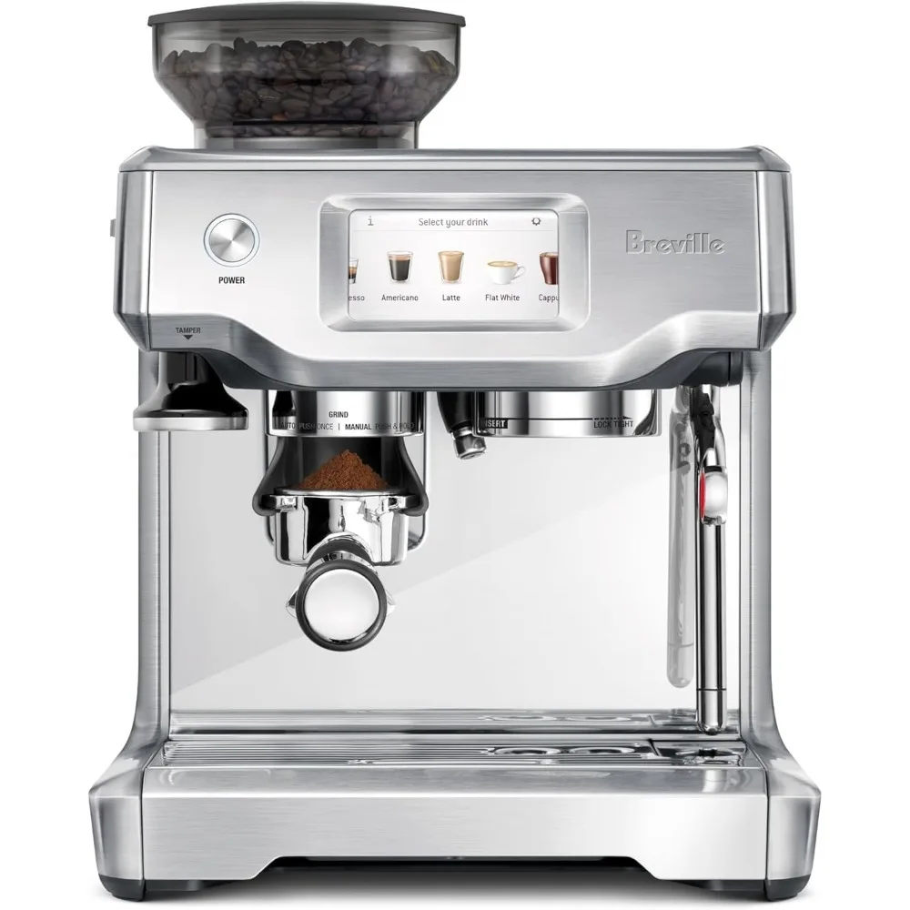 

Programmable Stainless Steel Espresso Machine w/Water Filter