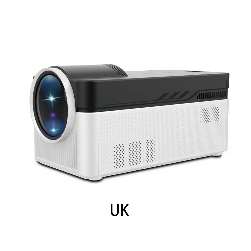 HD Viewing With HY450 Projector Home Theater Setup Projector Uses LED Light Source With Strict