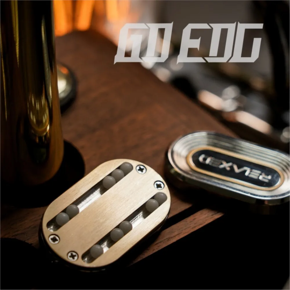 GDEDC Reincarnazione 2.0 Push Slider Metallo Aviazione Alluminio Giocattolo antistress Fidget Slider