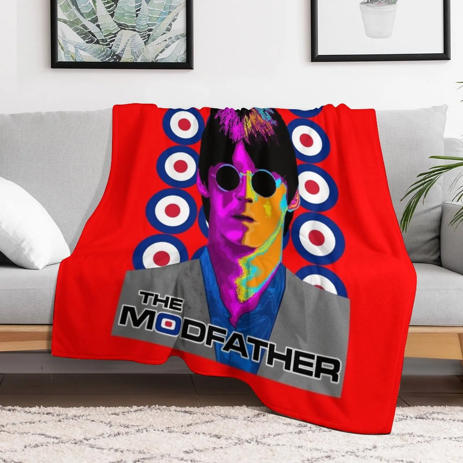 British Icon S2 V9h Throw Blanket