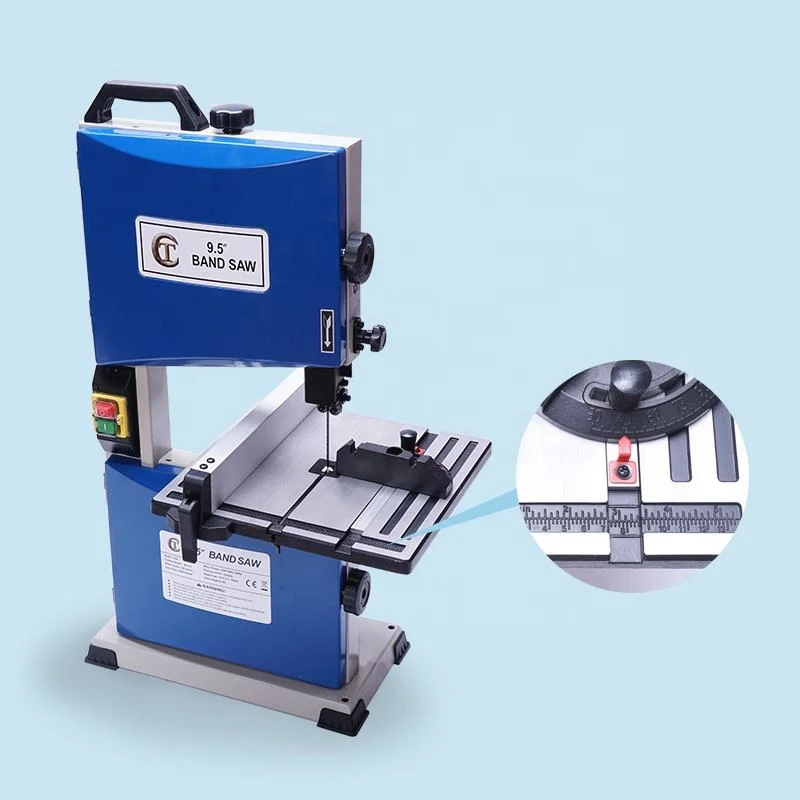 Fixed Electric Band Saw Adjustable Speed Desktop Workshop Tool Precision Cutting Machine Industrial
