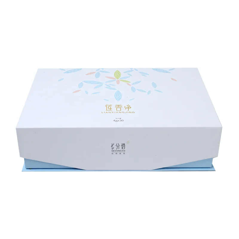 Custom High-end Cosmetic Box Teeth Whitening Device Toothbrush Packaging Box Custom Printing Magnetic Flip Lid Inne