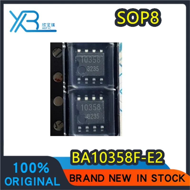 

(10/50 pieces) BA10358F-E2 BA10358 Silkscreen 10358 Brand new original voltage comparator chip SOP-8 spot