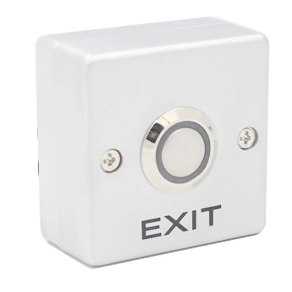 Z53LS  Waterproof Door Exit Button Release Push Switch For Backlight Aluminium Alloy  Access Control kits Electric Lock Opener