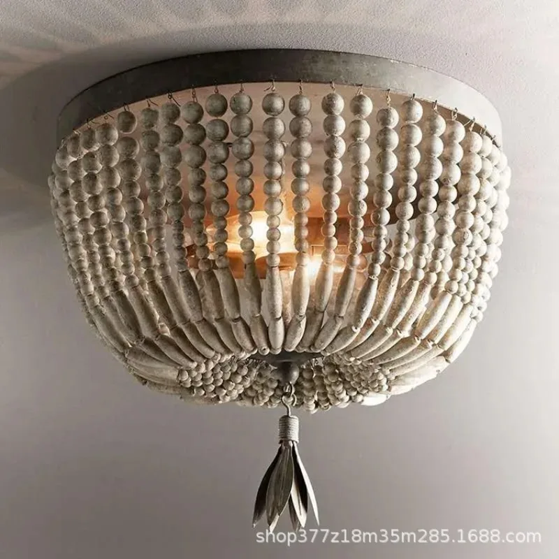 French distressed chandelier, bedroom entrance cloakroom, princess room, soft decoration, dining room, suction and hanging