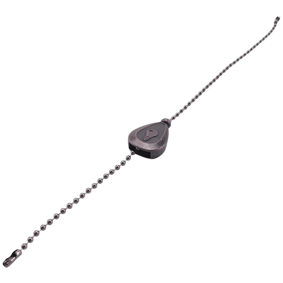 

KEKA 2Pcs Bronze Ceiling Fan Pull Chain Set, Decorative Fan Pull Chain Pendant Extension, Lighting & Fan Beaded Ball Fan Pull