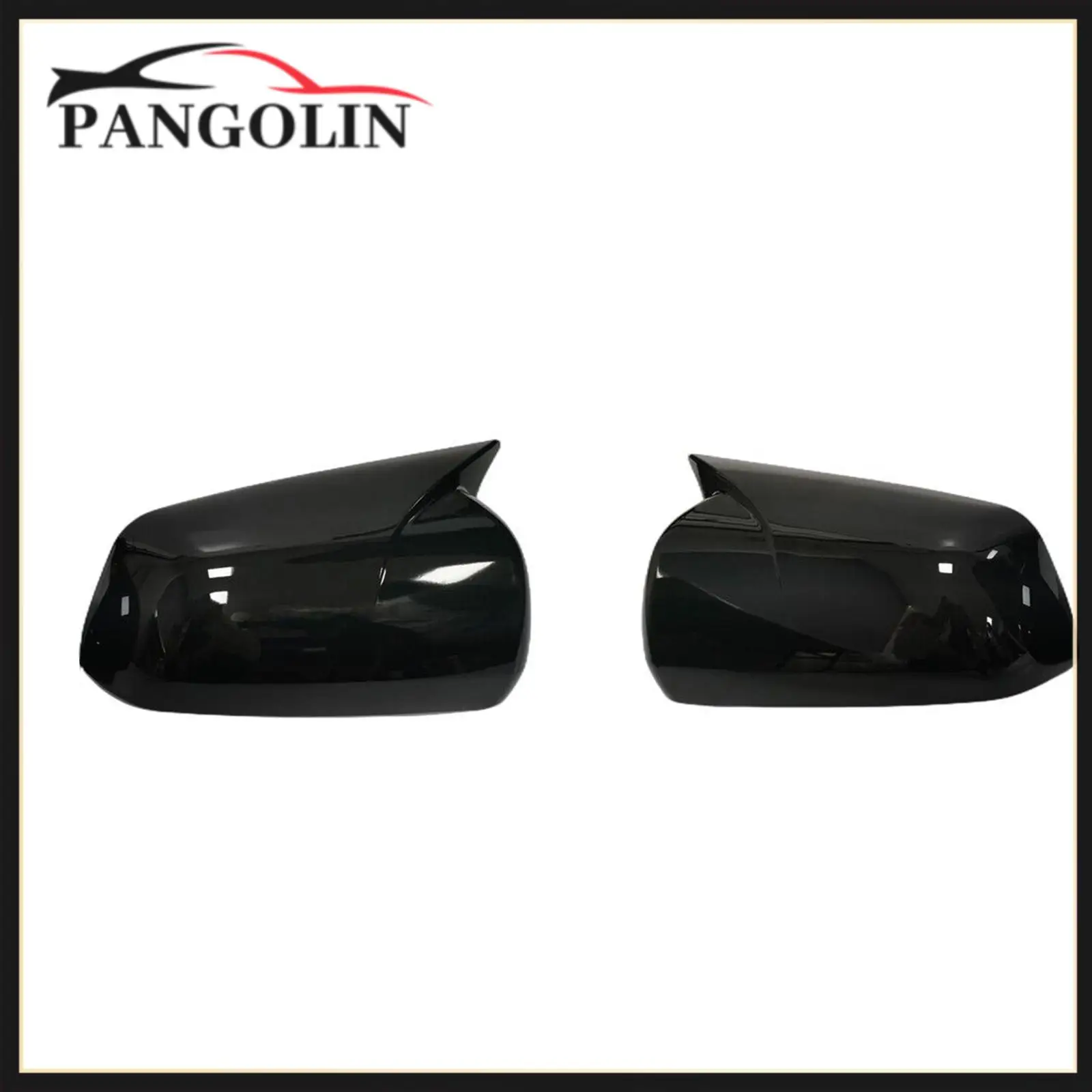 2PCS Car Side Mirror Cover For Mitsubishi Lancer X 10 EX EVO 2008-2016 Mirror Covers Exterior Parts Automobiles Accessories