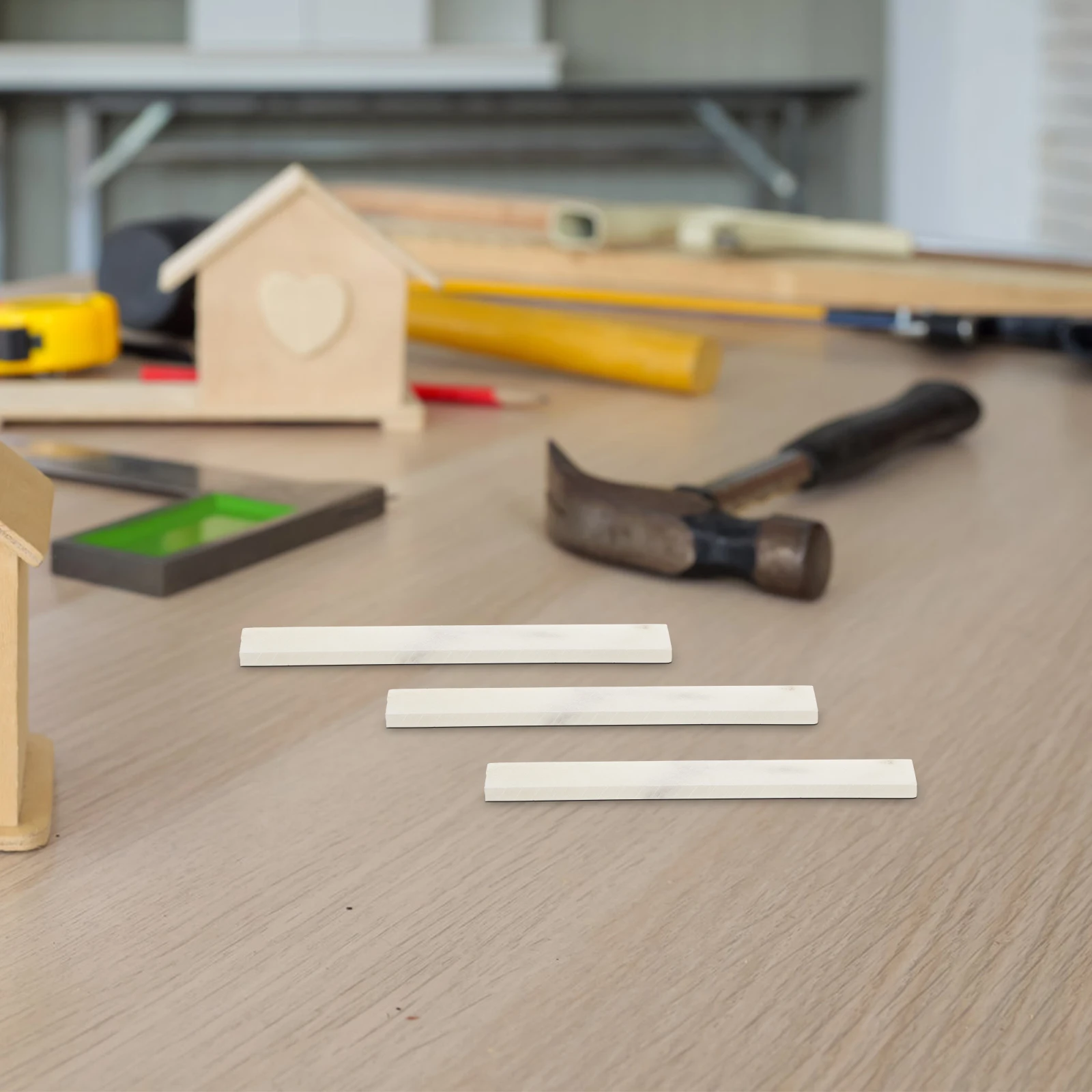 

18pcs White Soapstone Refills 110x12x4 2mm Flat Crystal Liner Pen for Welding Marking Tools Replacement Accessories