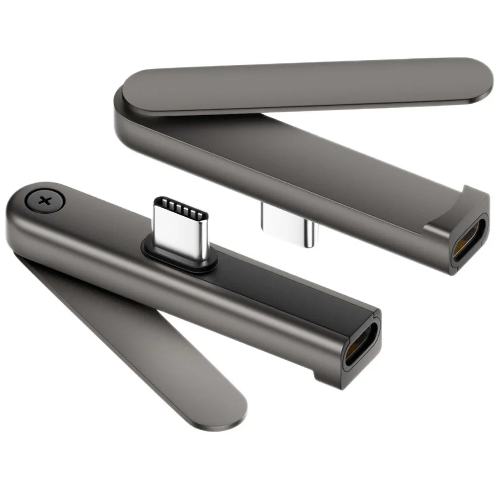 

Прочная складная подставка для телефона PD 240W с быстрой зарядкой и передачей данных, USB-C адаптер, компактный держатель 2-в-1 для электронных книг, синхронизация данных