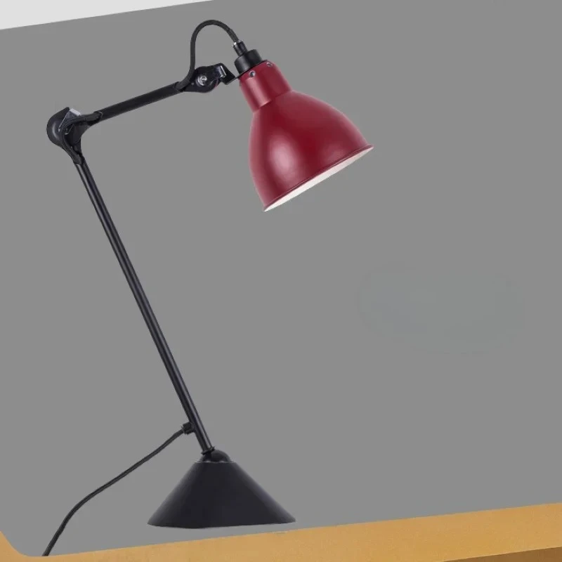 Modern Minimalist Table Lamp Eye Protection LED Desk Light for Nordic Bedroom Study Office Reading Nightstand Multifunctional