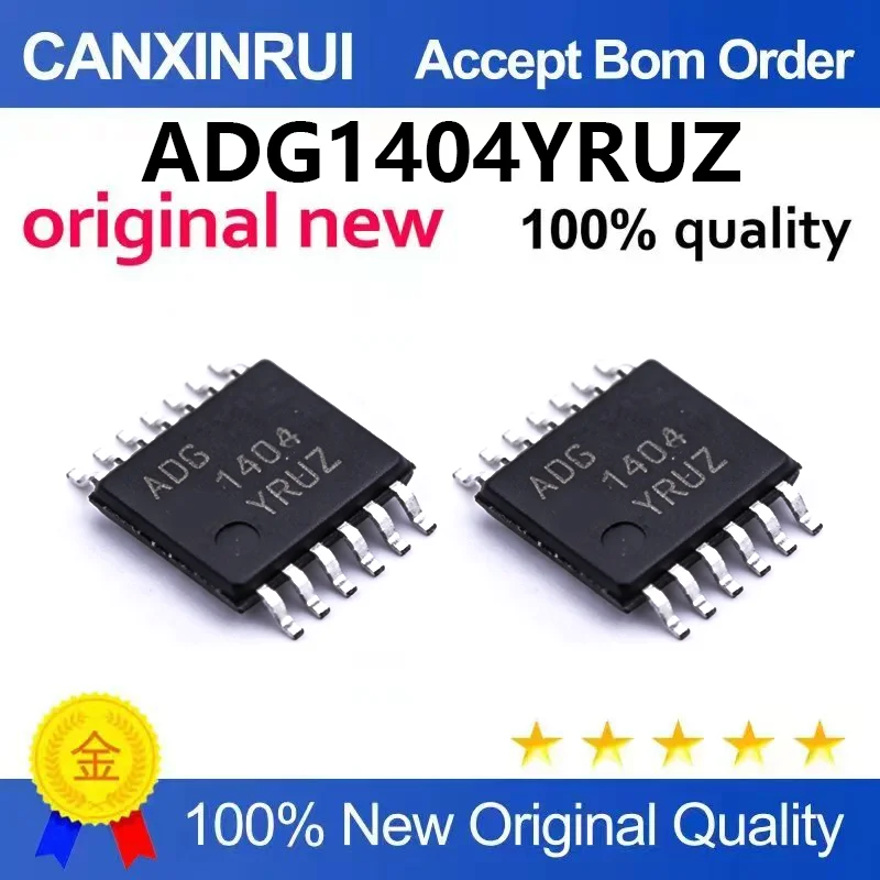 (5pcs-100pcs)Original genuine ADG1404YRUZ-REEL7 analog switch/multiplexer TSSOP-16