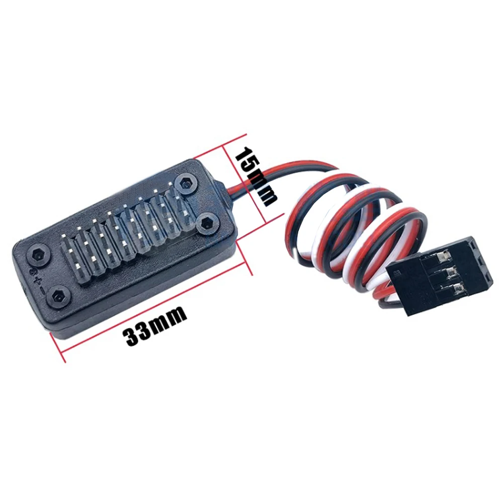8 Channel Remote Control Hub RC Led Lights Kit Switch Board One to Eight 3CH Remote Control Switch for RC Tools RC Accessories