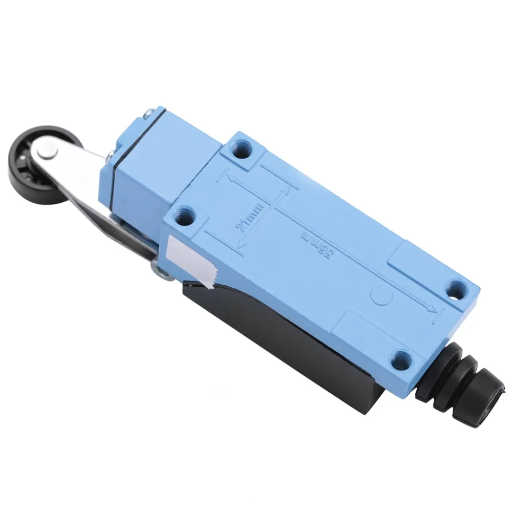 

Концевой выключатель TZ-8104 с роликовым рычагом SPDT 1NC+1NO, 6А 250В, регулируемый, в герметичном корпусе, для ЧПУ фрезеров