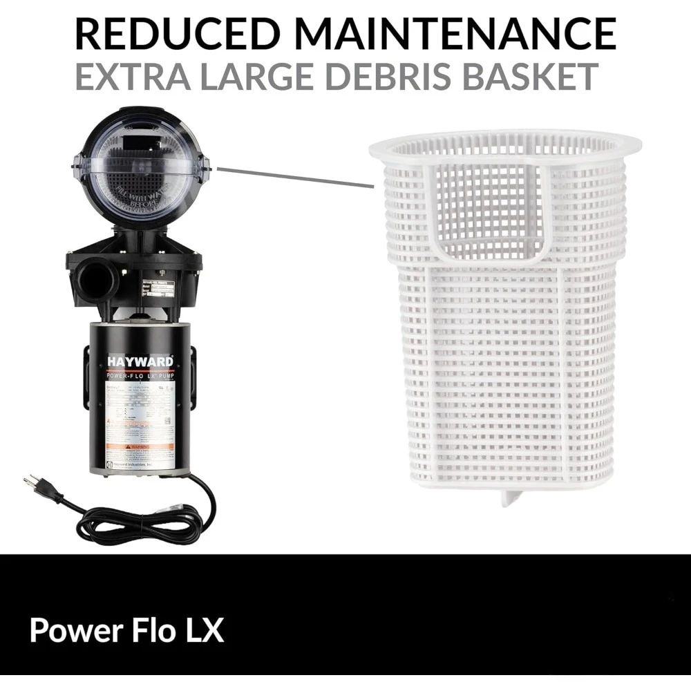 W3SP1580X15 Power Flo Poolpumpe, 1,5 PS