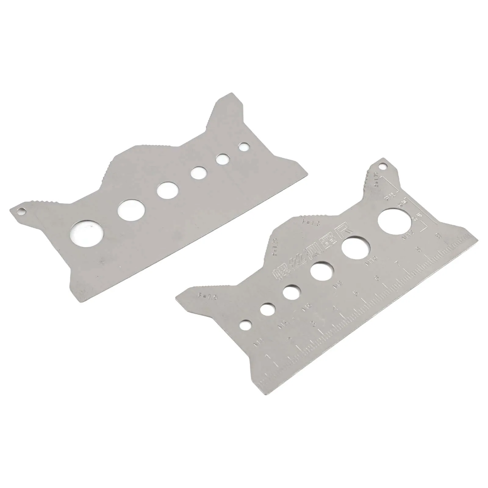 DIY Measuring Devices Measuring Screw Cards Clear Easy-to-read Scales Designed For Workshops Measuring Equipment For DIY