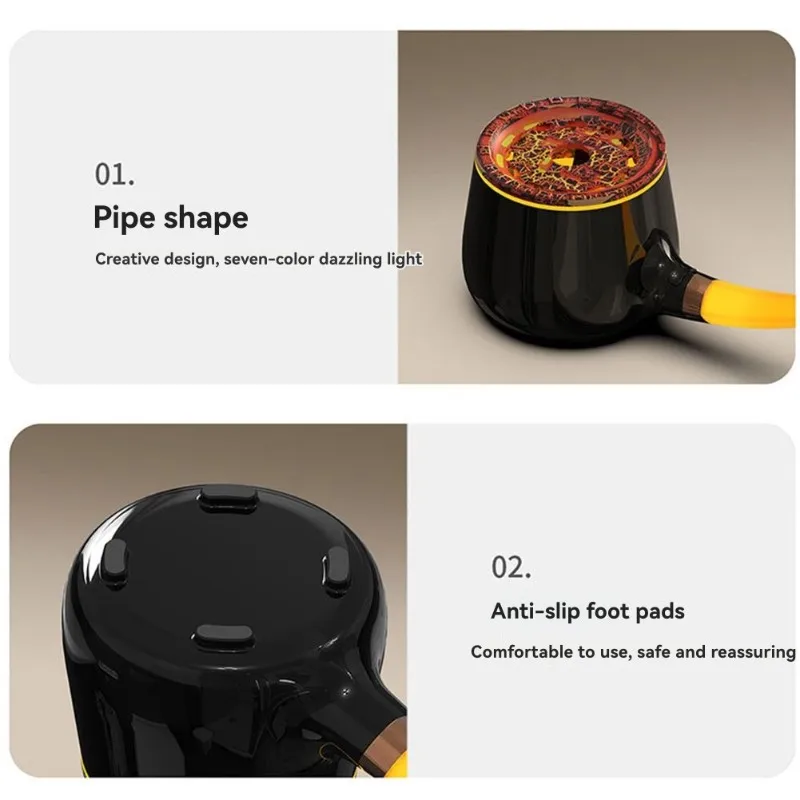 ABUH-Car For Home& Garden Ultrasonic Pipe Aroma Diffuser Humidifier-Retro Style Design For Indoor Commercial Use