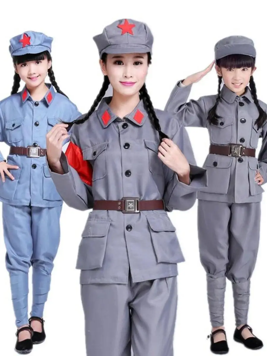 ملابس أداء أحمر صغير للأطفال من Loween ملابس رقص على شكل نجمة حمراء متألقة للأولاد والبنات ثمانية أداء على الطرق...