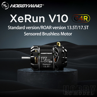 HOBBYWING XeRun V10 G4R 13.5T 17.5T 21.5T ROAR Version Sensored Brushless Motors for 1/10 RC Model Car Drift Racing Accessories