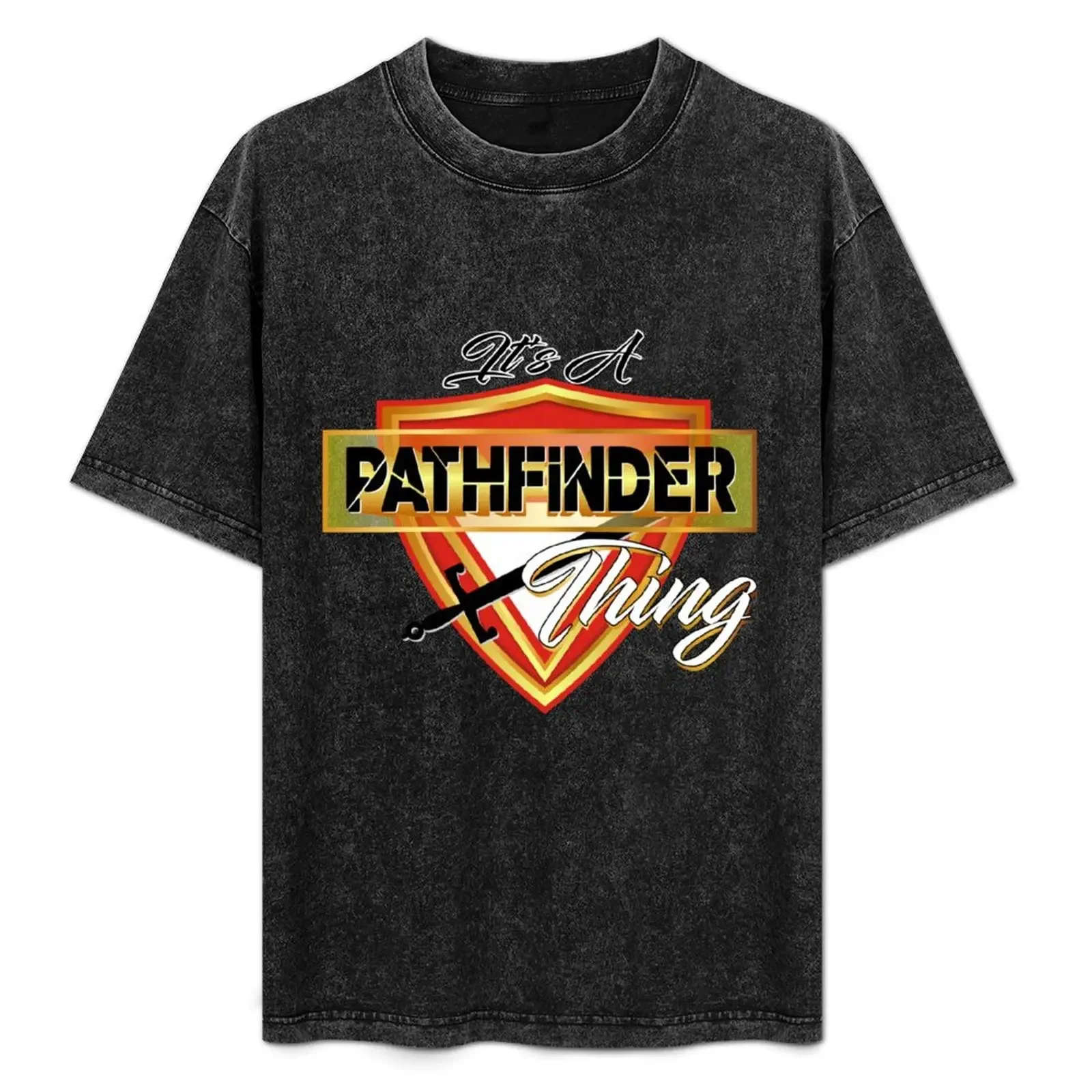 

Pathfinder Thing T-Shirt anime clothes funny meme t-shirts tops football t shirt mens t shirts casual stylish