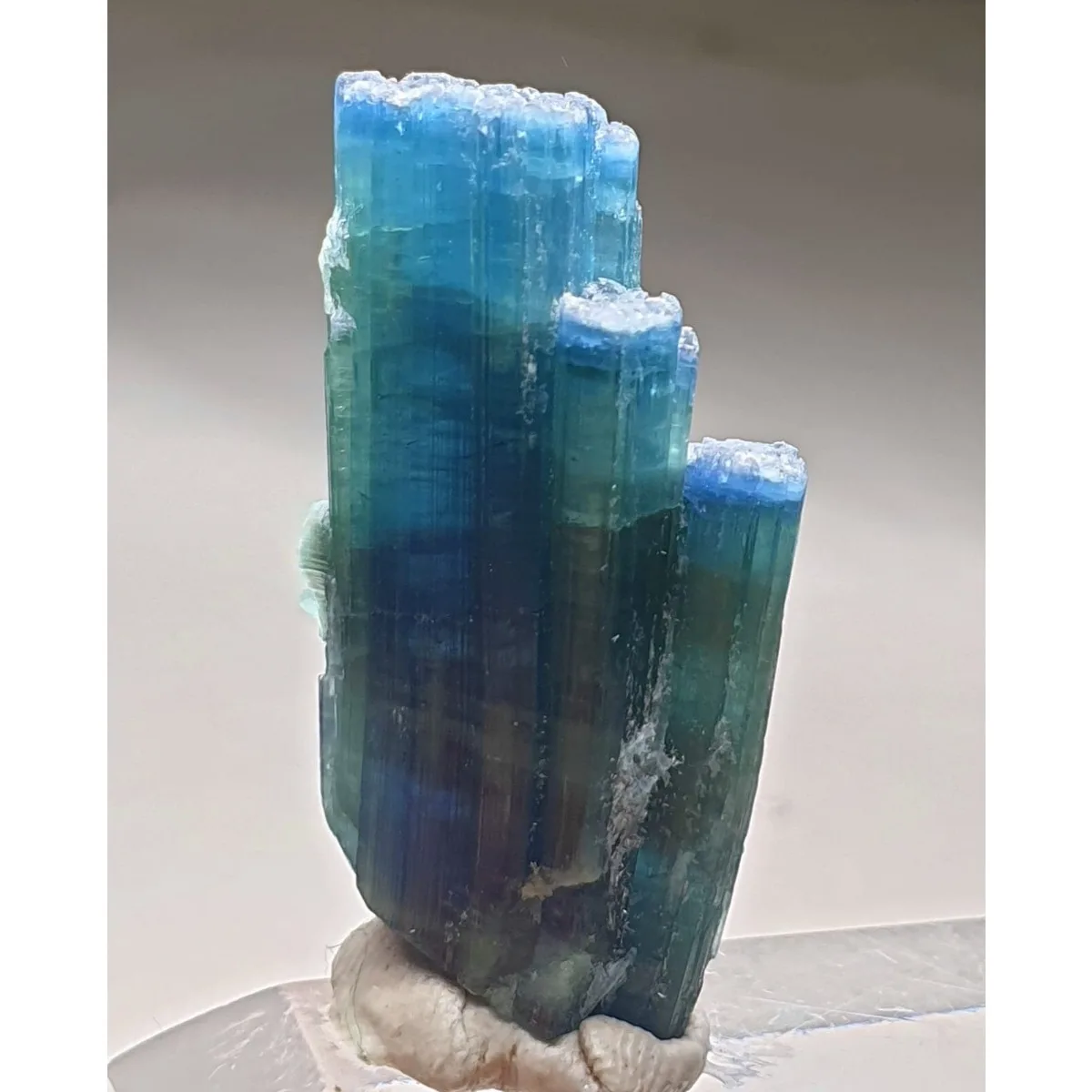 Brazilian Elbaite Crystal Samples, 10g 5-15mm Color Mix, Display Box for Mineral Collection & Shelf Display