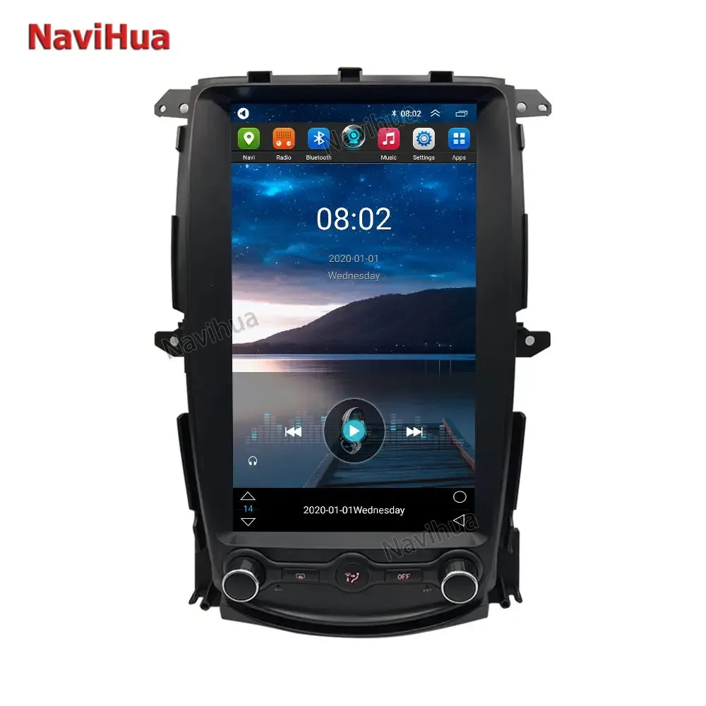 NaviHua For Nissan 370Z 2008 2019 Multimedia Android Car Radio Stereo Auto Headunit Monitor GPS Navigation Carplay New Arrival