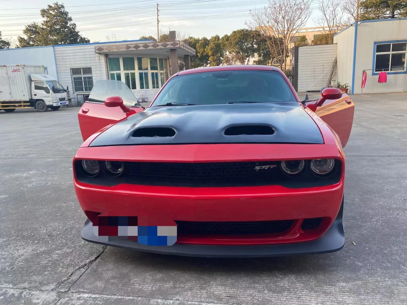 Hot Selling Car Accessories Aluminum Dodge Challenger Engine Hoods SRT Hood For Challenger 15-22 Car Enine Bonnet Cover