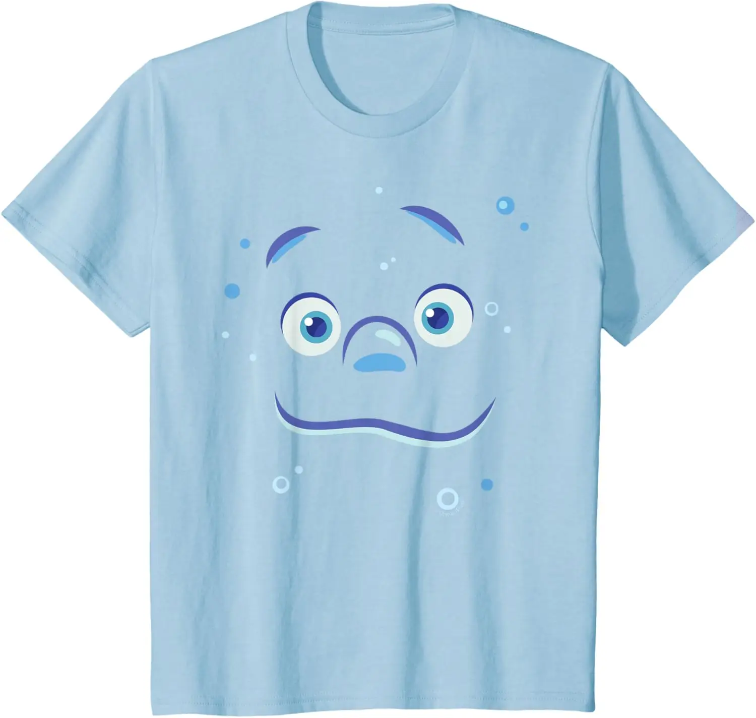 and Pixar’s Elemental Wade Ripple Big Face Costume T-Shirt