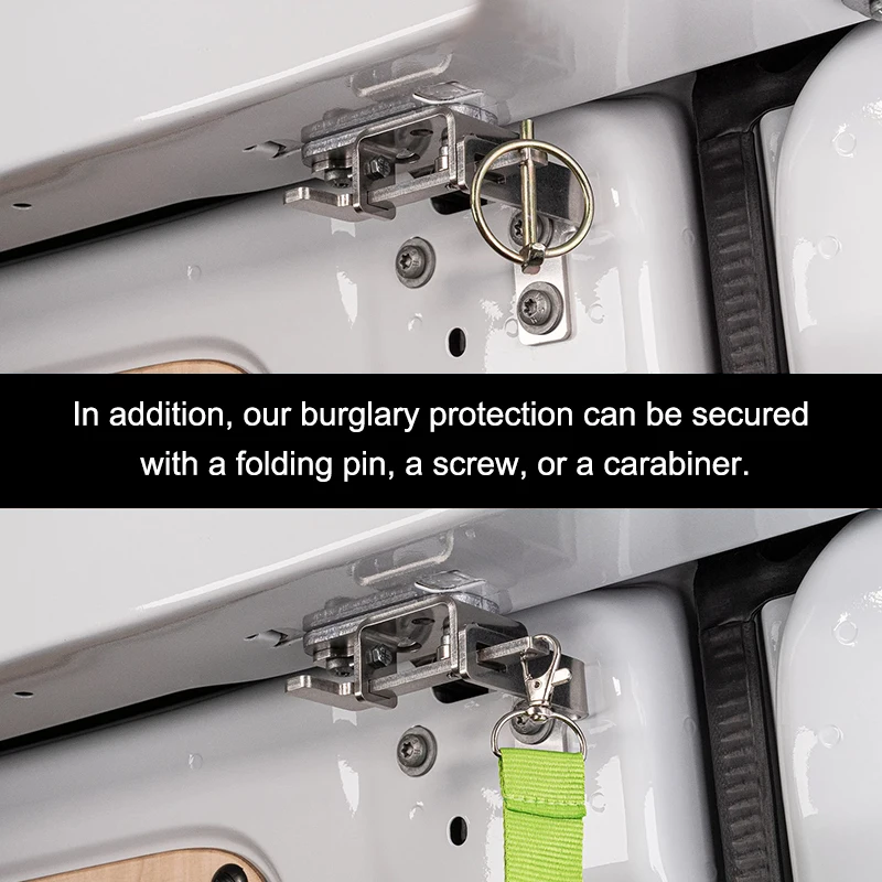 for Mercedes Sprinter W906 for VW Crafter Rear Door Lock Burglary Protection Anti Theft Security Latch Anti-Break-In Protection