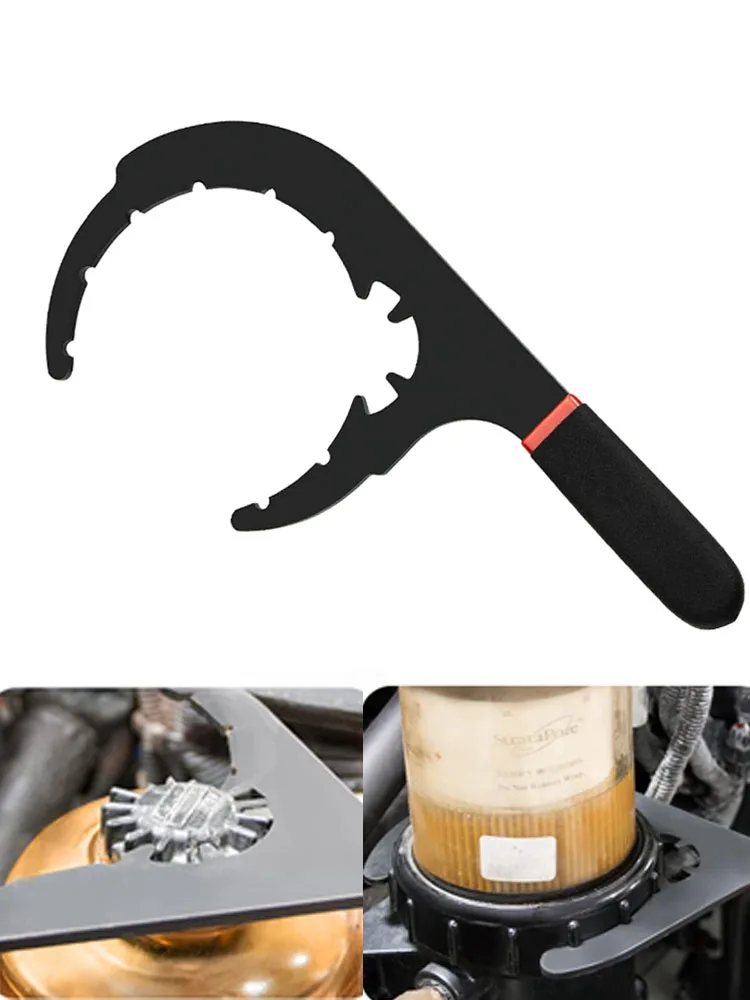 61110 Diesel Fuel Filter Wrench ，Oil Filter Removal Tool Fit for Davco Filter Separator for Paccar,Cummins Peterbilt