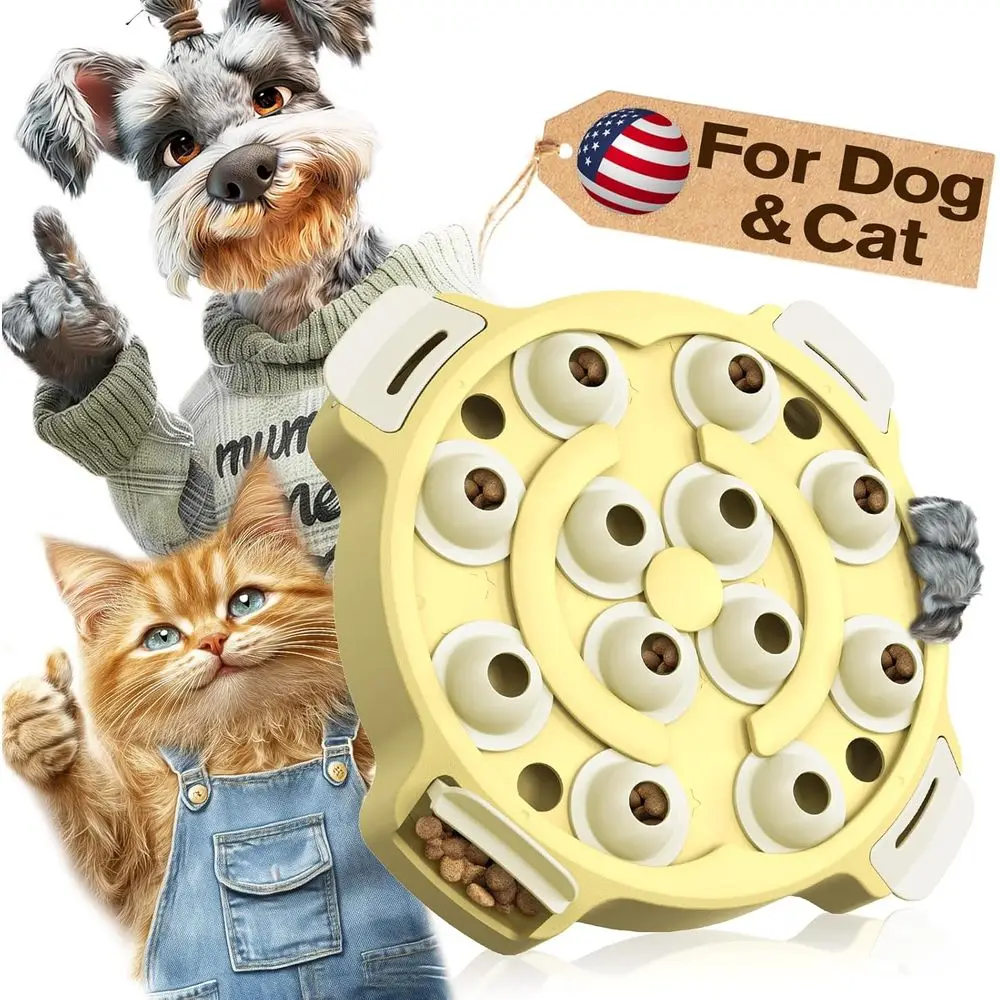 

Levelso Step-by-Step Challenge, Large Size, Beginner to Cat Puzzle Toy, Indoor Mental Stimulation Toy or Cats, Indoor Treat Puzz