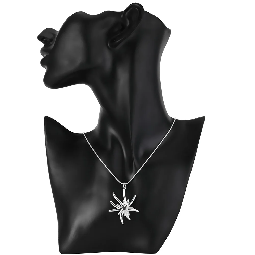 Hot trend 925 Sterling Silver fine Starfish Pendant Necklace For Women Fashion Holiday gifts party wedding streetwear Jewelry