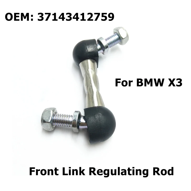 37143412759 Car Accessories Front Headlight Connector Link Regulating Rod For BMW X3 Height Sensor Adjusting Lever