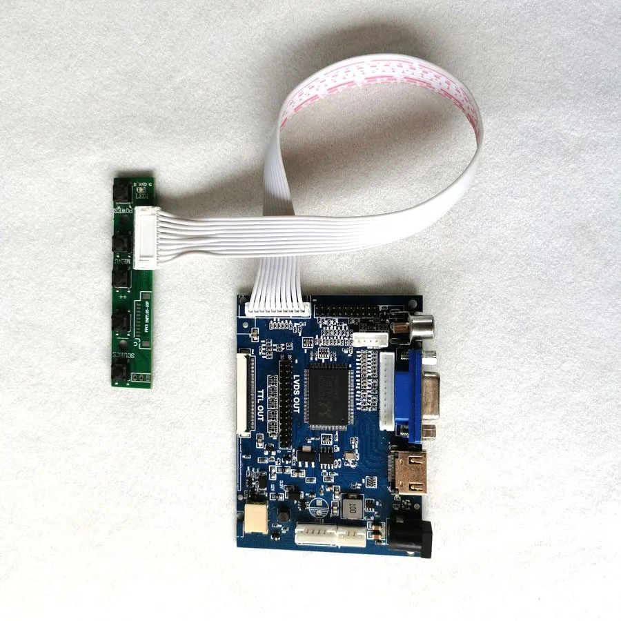 

Плата драйвера контроллера подходит для B116XAN03 B116XW02 B116XW03 11,6 "40-контактный LVDS DIY Kit 1366*768 Матрица для ноутбука HDMI-совместимая 2AV VGA