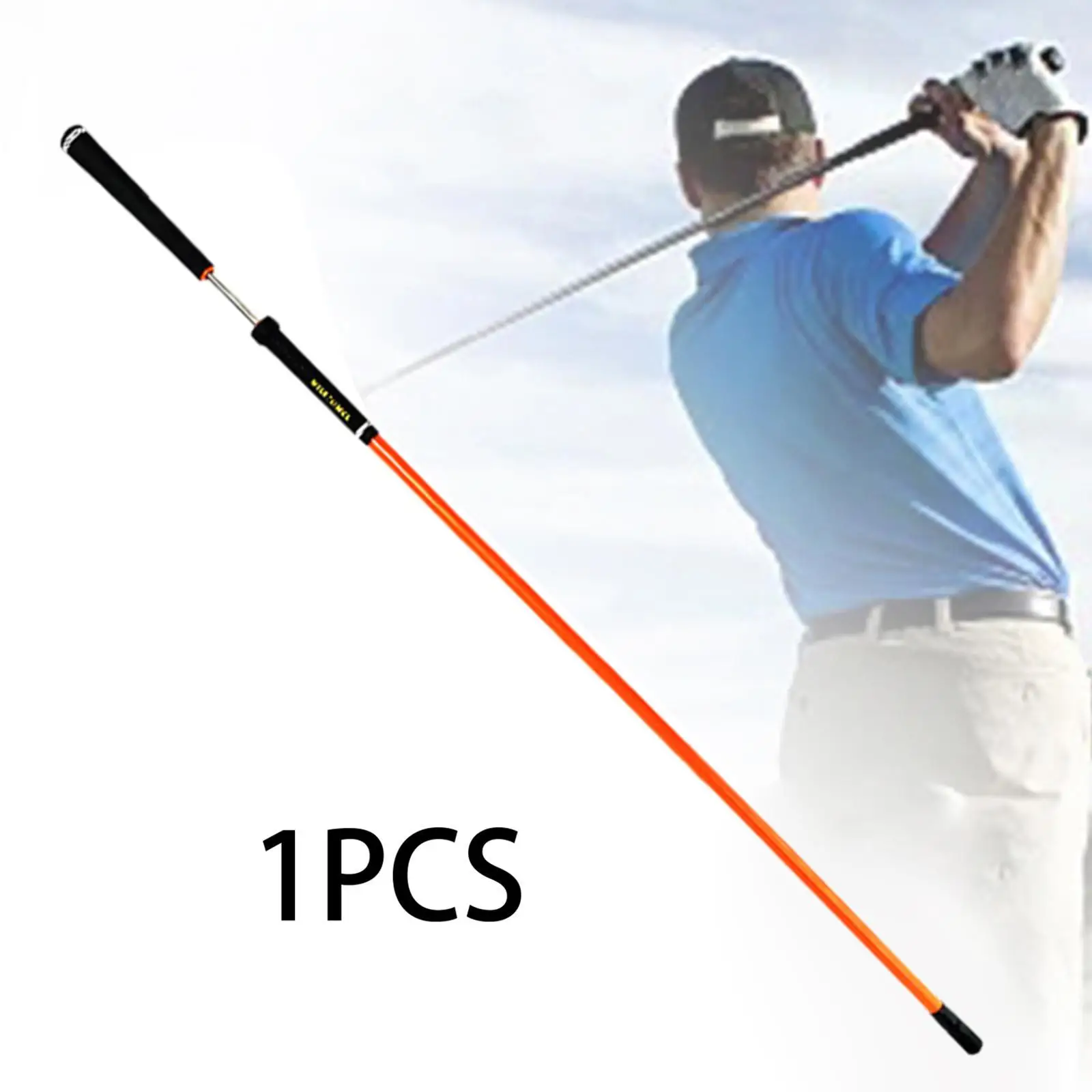 

Golf Swing Trainer Improve Swing Skills Ergonomic Grip Tool Golf Warm up Stick for Outdoor Exercise Chipping Enthusiast Driving
