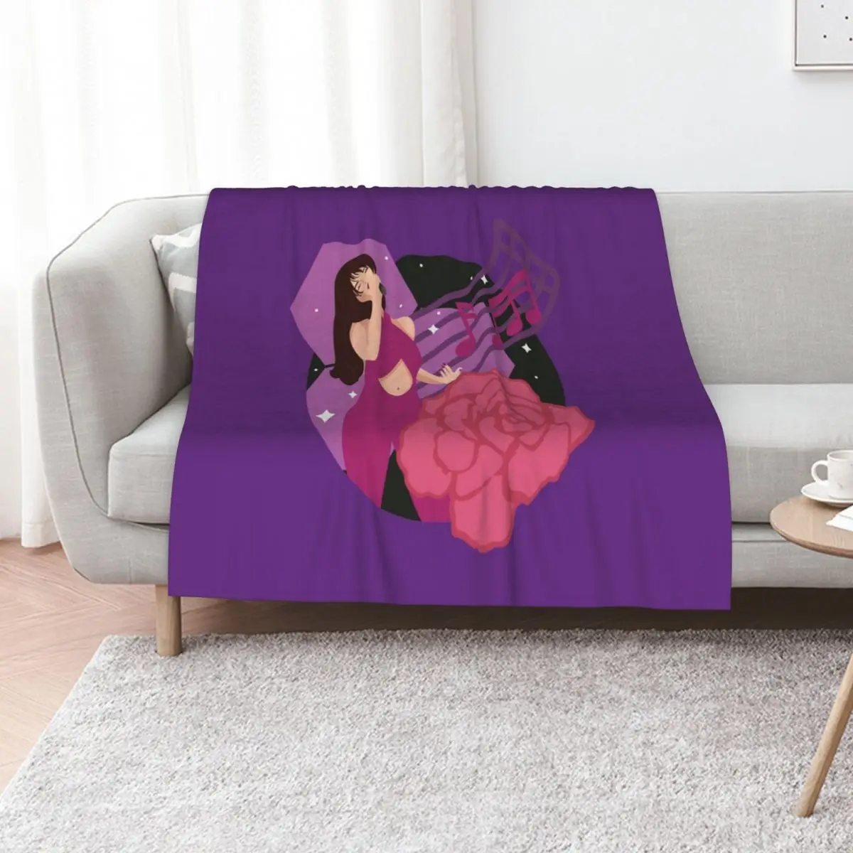

Selena Throw Blanket cosplay anime Blankets For Baby For Decorative Sofa Hair Blankets
