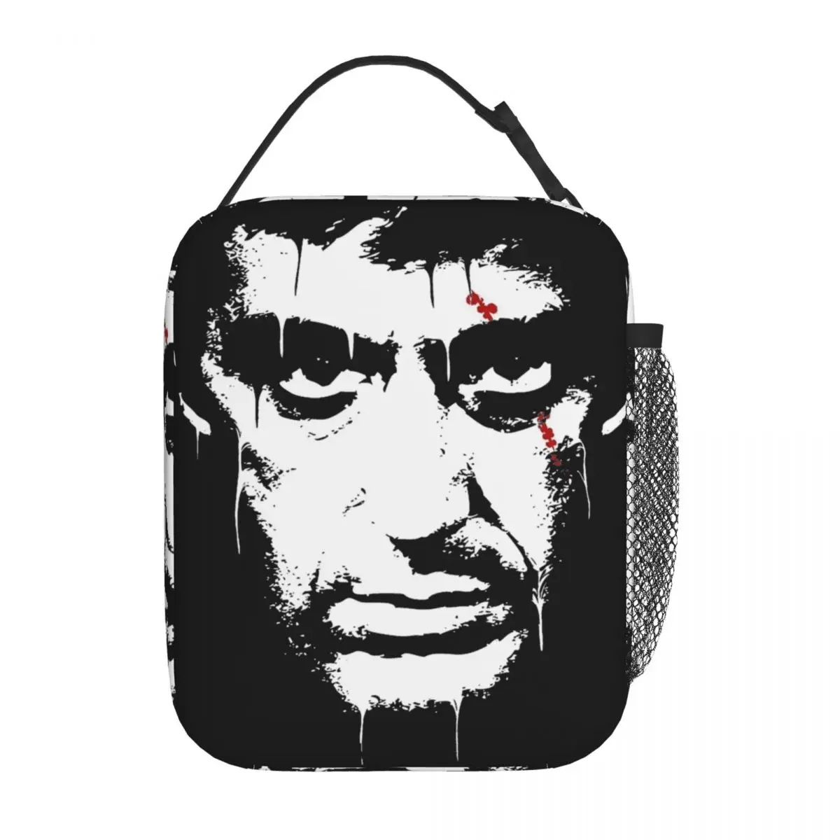 Scarface-fiambrera térmica para hombre y mujer, bolsa de almuerzo con aislamiento térmico para pícnic, Bento Box portátil Vintage, Tony Montana