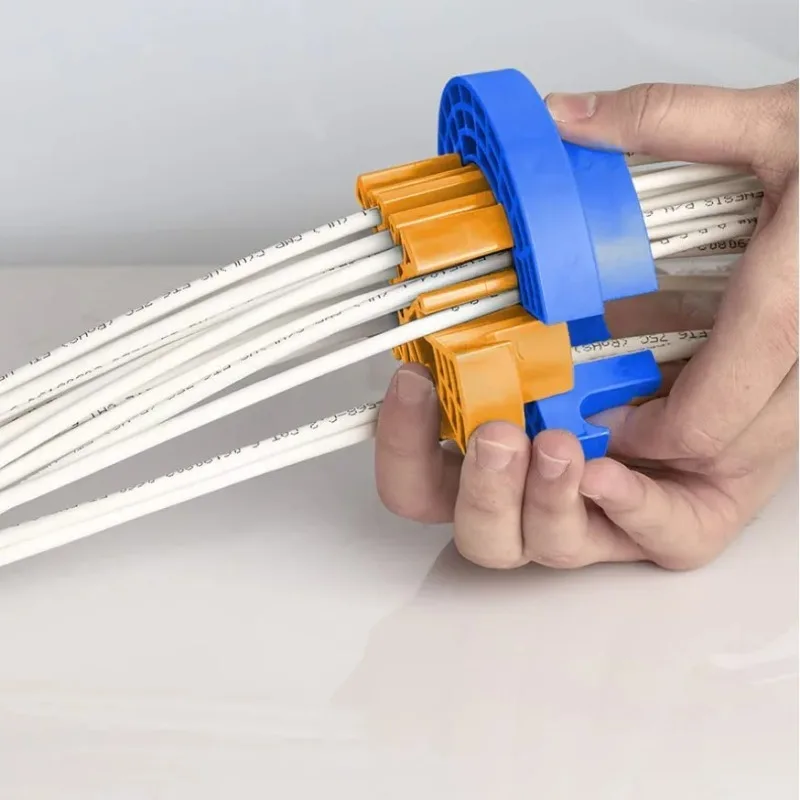 ABS Plastic Network Carding Device Cable Comb Fireproof Generic Cabling Category 5 And 6 Network Cables Laying And Carding Tools