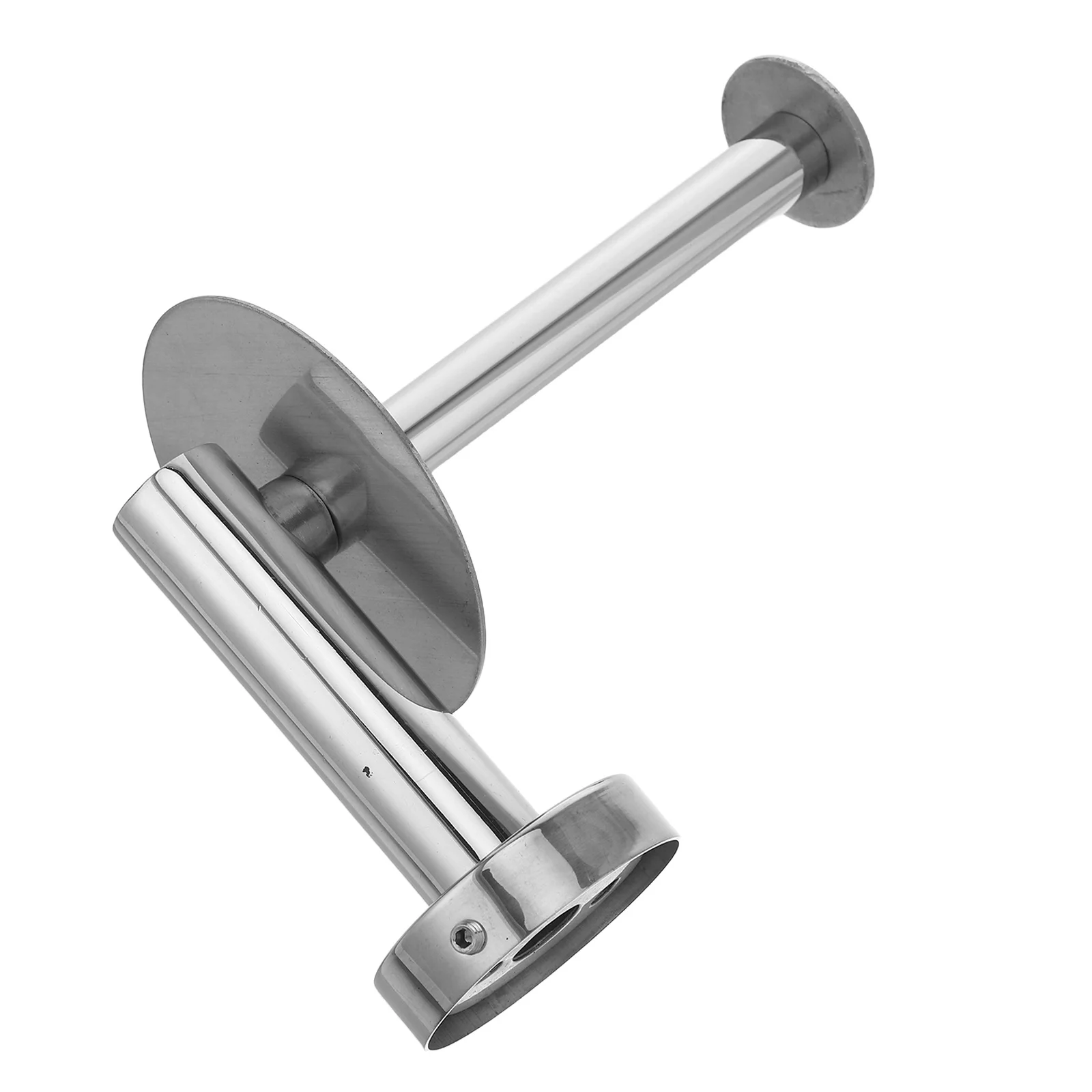 

Stainless Steel Towel Holder Polished Smooth Glossy Surface Pressure Lever Design Roll Organizer For Kitchen