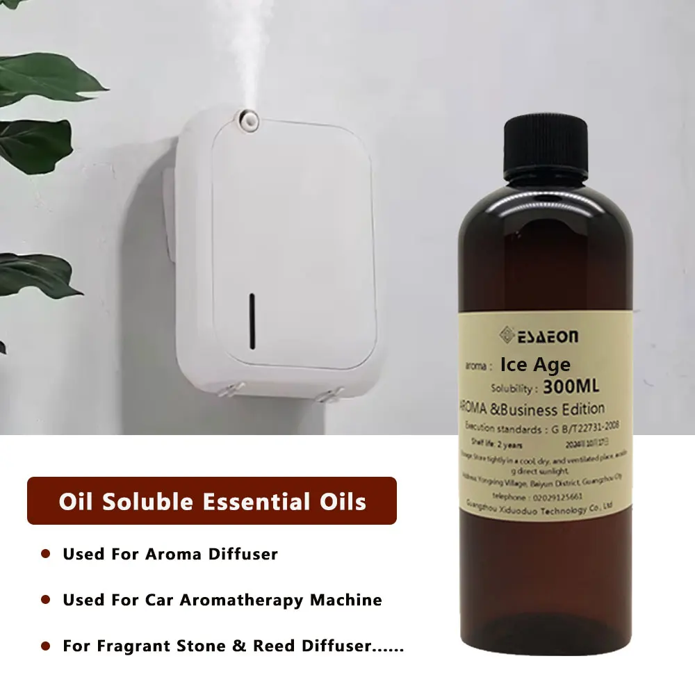 ESAEON 300ml(10.15 fl.oz) Sage And Sea Salt/Cedar Aromatherapy Essential Oil Diffuser Supplement Liquid,Hotel Aroma Machine Oils
