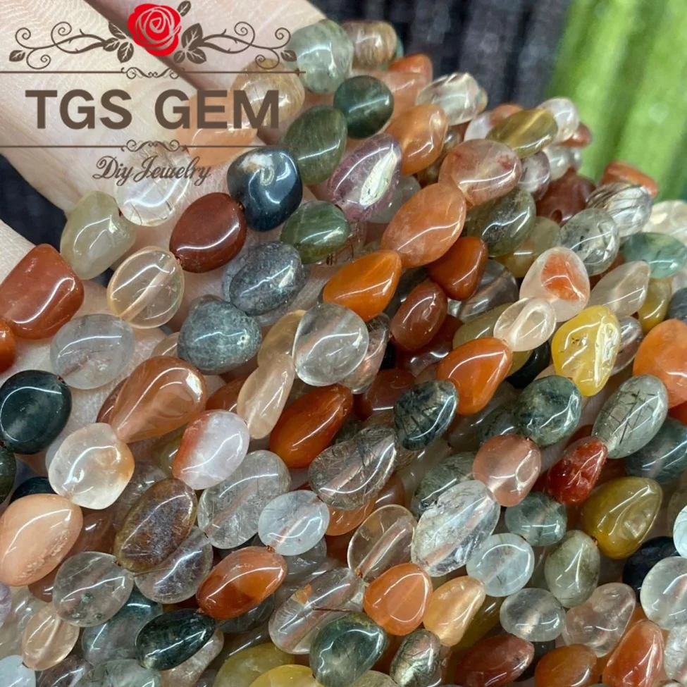 

Factory 6-8mm natural Fulu Shou Crystal Stone small irregular gemstone fragments jewelry beadsDIYbracelet necklace accessories