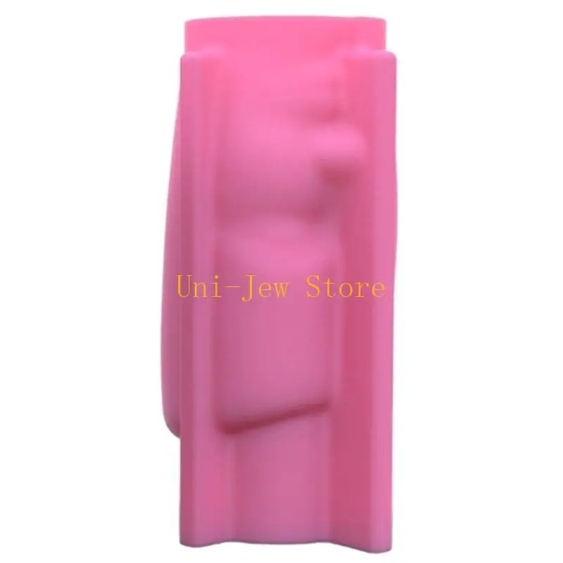 

40 ГБ геометрическое человеческое лицо, художественная гипсовая силиконовая форма, коробка для хранения вазы, форма для горшок,