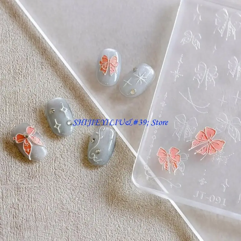 

E21F Butterfly Art Silicone Mold Manicure Training Tool Professional Manicure Supplies Perfect for Any Occasion