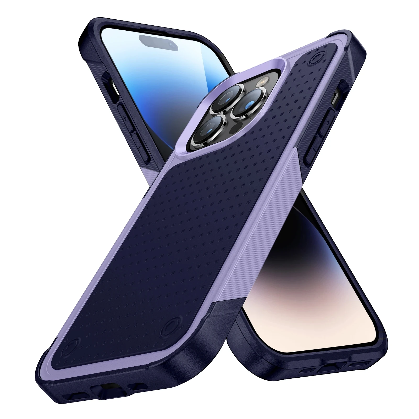 High quality hybrid case for iPhone 11 12 13 14 15 Pro Max Xs XR X 8 7 Plus Rugged shockproof frame TPU rear cover