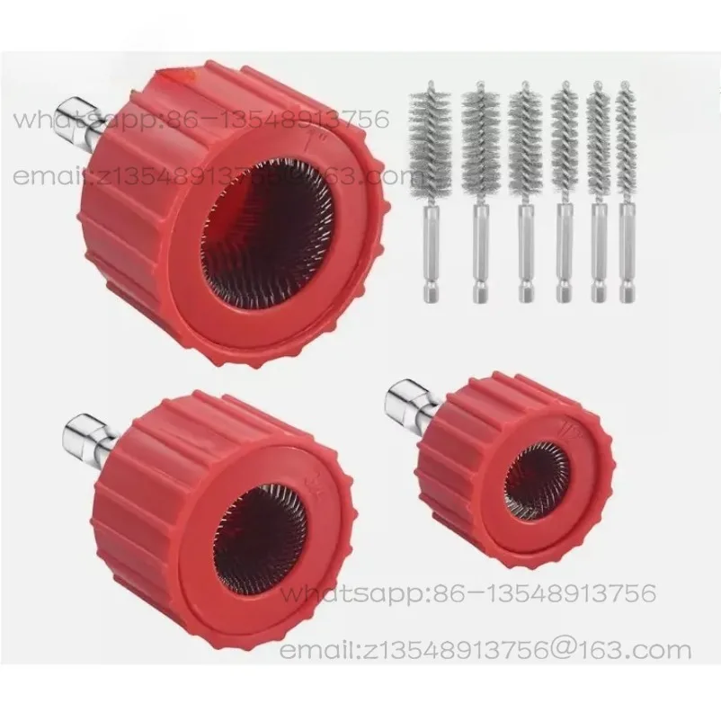 

Щетка для чистки стальных труб, для медных/бронзовых/латунных и сварных труб, с щетиной из нержавеющей стали