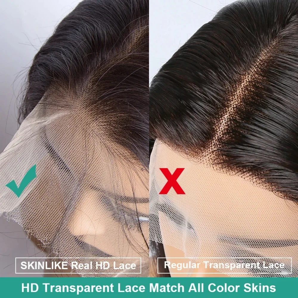 Peluca Frontal de onda profunda de 40 pulgadas transparente 13x4 13x6 HD pelucas de cabello humano Frontal de encaje pelucas frontales de encaje de cabello humano rizado para mujeres