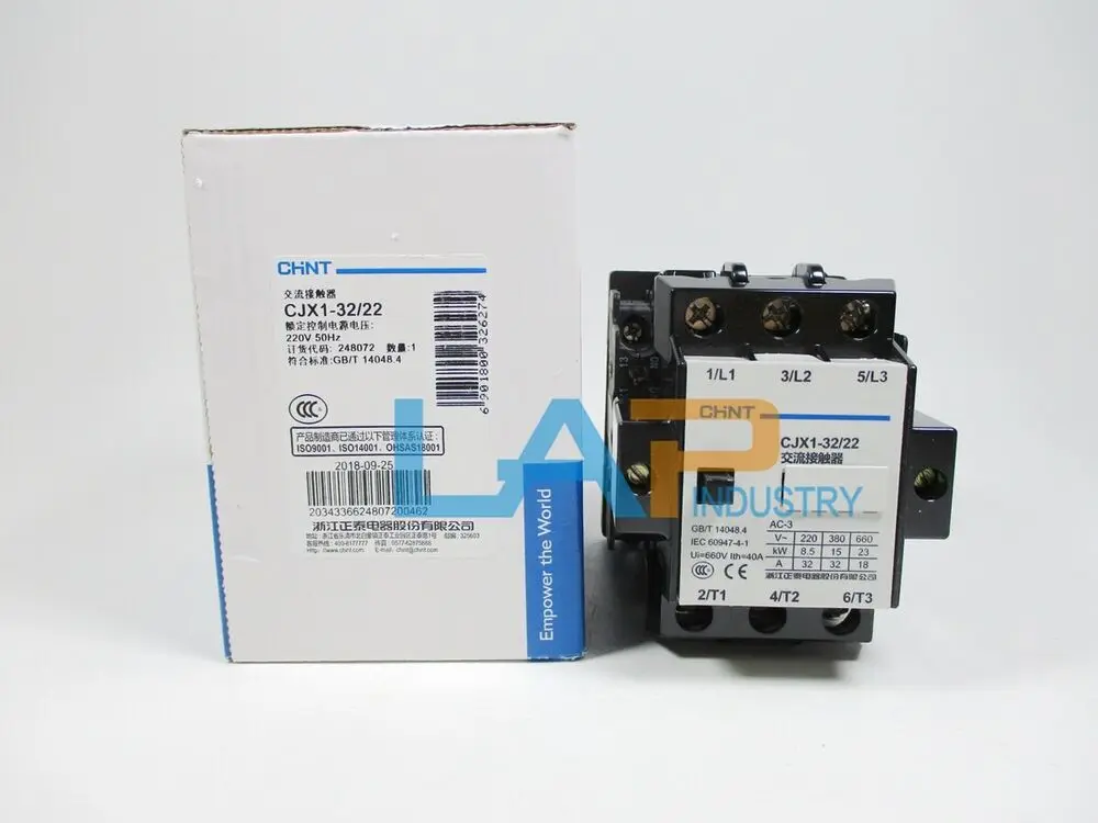 

1PC NEW FOR Chint Contactor CJX1-32/22 220V